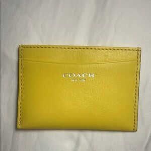 Coach mini wallet